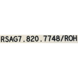 KIT DE TARJETAS PARA TV HISENSE·ROKU TV 4K·UHD·HDR / MAIN 222704 / RSAG7.820.7918/ROH / 222708 / HU55A6100UW / FUENTE 222172 / RSAG7.820.7748/ROH / HLL-4360WA / CQC13134095636 / PANEL HD550S1U51-T0\S0\GM\ROH / MODELO 55EU6070